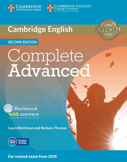 Complete Advanced 2nd Edition Workbook with answers