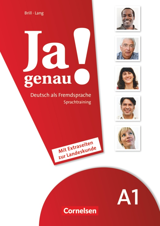 Ja genau! A1 Sprachtraining DaF mit Extraseiten zur Landeskunde
