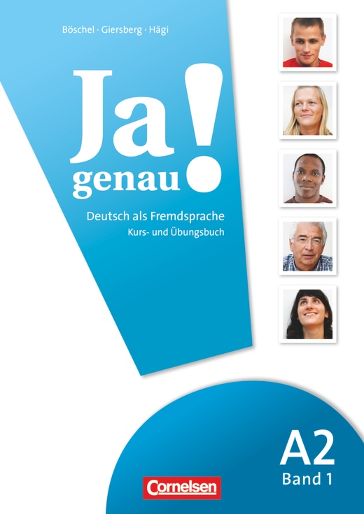 Ja genau! A2/1 Kurs- und Übungsbuch mit Lösungen und Audio CD