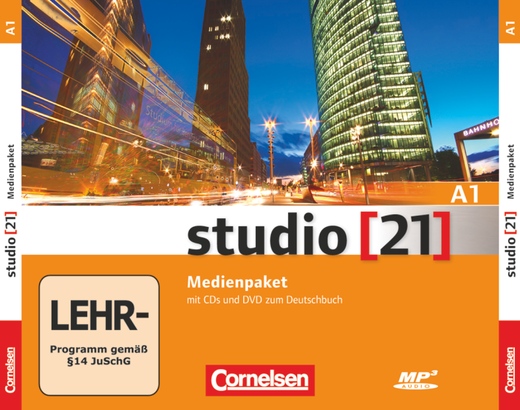 studio 21 A1 Medienpaket mit Audio CDs und Video DVD Cornelsen