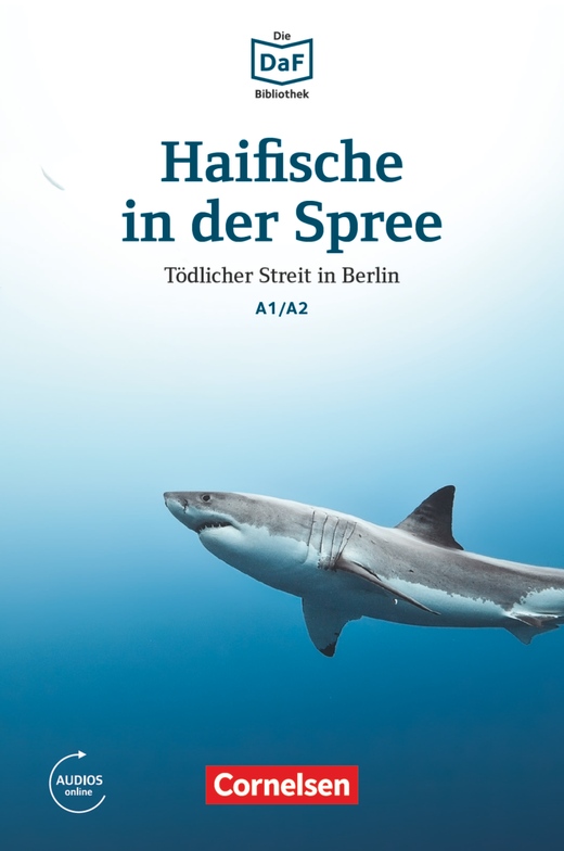 Lextra: DaF-Krimi A1-A2 Haifische in der Spree (MP3 volně ke stažení) Cornelsen