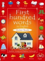 Usborne - First hundred words in English sticker book