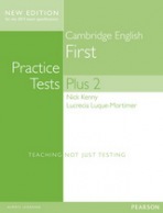 Cambridge English First Practice Tests Plus 2 (New Edition) Student´s Book without Key Pearson