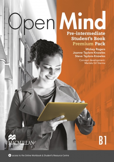 Open Mind Pre-Intermediate Student´s Book Pack Premium with Webcode for Online Video a MP3 Audio Macmillan