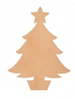 Veliký dřevěný vánoční stromek Baker Ross