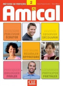 Amical - Niveau 2 - A2 - Livre + cédérom CLE International