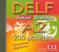 Nouveau DELF junior a scolaire A2 - CD audio CLE International