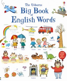 Very First Book Big book of English words Usborne Publishing