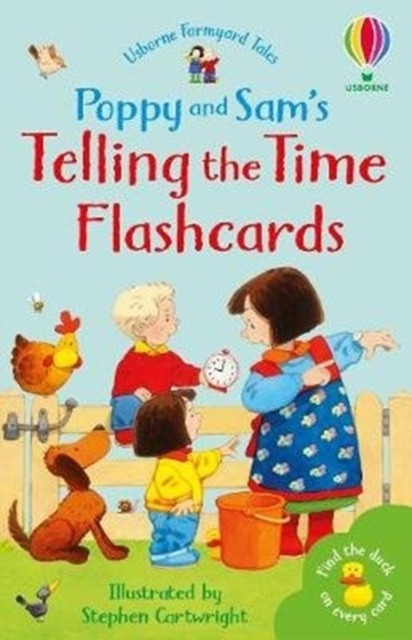 Poppy and Sam´s Telling the Time Flashcards Usborne Publishing