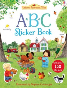 Farmyard Tales ABC sticker book Usborne Publishing