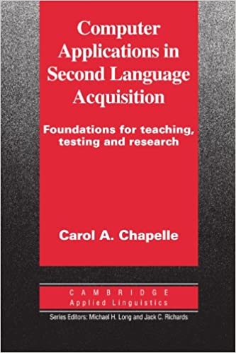 Computer Applications in Second Language Acquisition PB Cambridge University Press