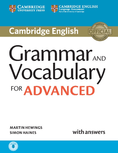 Grammar and Vocabulary for Advanced (CAE) with Answers and Audio Download Cambridge University Press