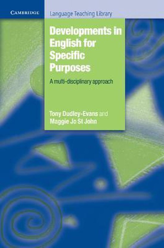 Developments in English for Specific Purposes Cambridge University Press