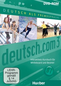 deutsch.com 3 Interaktives Kursbuch DVD-ROM Hueber Verlag