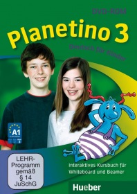 Planetino 3 Interaktives Kursbuch, DVD-ROM Hueber Verlag