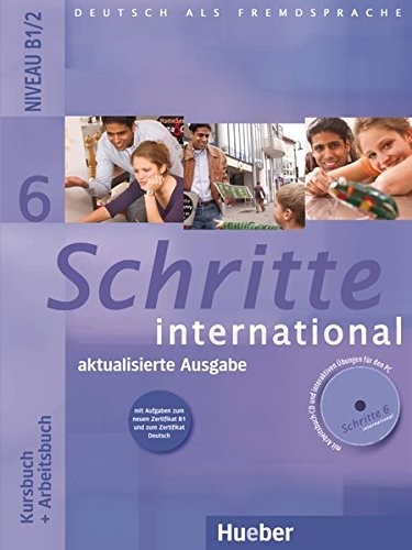 Schritte international 6, Neubearbeitung. Kursbuch + Arbeitsbuch mit Audio-CD výprodej
