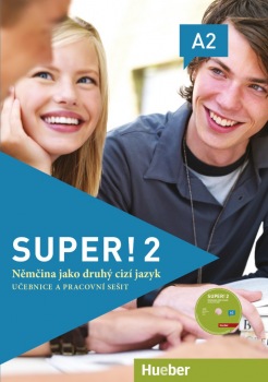 Super! 2 Kursbuch + Arbeitsbuch mit CD zum Arbeitsbuch CZ Hueber Verlag