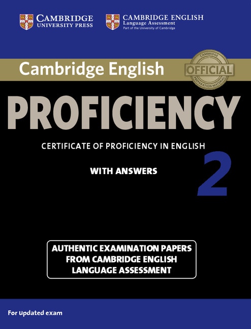 Cambridge English: Proficiency (CPE) 2 Student´s Book with Answers Cambridge University Press
