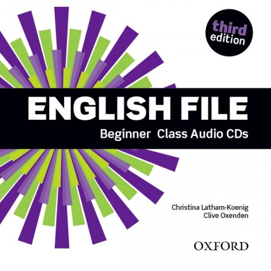 English File Beginner (3rd Edition) Class Audio CDs (4) Oxford University Press