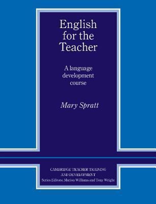 English for the Teacher Book Cambridge University Press