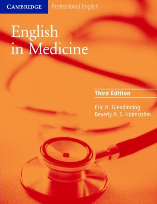 English in Medicine Third Edition Student´s Book Cambridge University Press