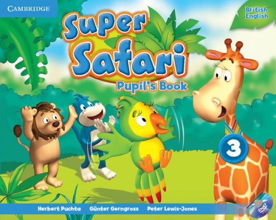 Super Safari 3 Pupil´s Book with DVD-ROM Cambridge University Press
