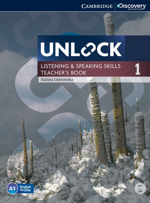Unlock 1 Listen a Speak Skills Teacher´s Book with DVD Cambridge University Press