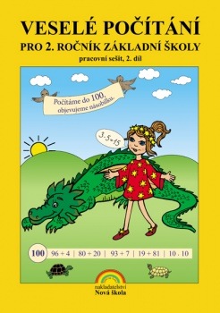 Veselé počítání 2. díl – pracovní sešit k učebnici Matematika 2 - Zdena Rosecká (2-08) Nakladatelství Nová škola Brno