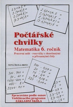 Počtářské chvilky 6 (přirozená a desetinná čísla) - pracovní sešit - Zdena Rosecká (6-11)