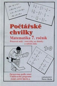 Počtářské chvilky 7 (zlomky, celá a racionální čísla) - pracovní sešit - Zdena Rosecká (7-11)