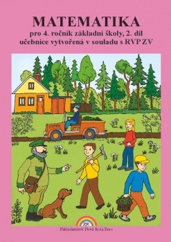 Matematika 4, 2. díl – učebnice, Čtení s porozuměním - Zdena Rosecká (4-06) Nakladatelství Nová škola Brno