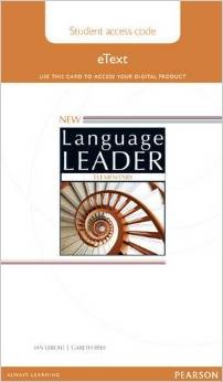 New Language Leader Elementary Teacher´s eText for IWB