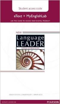 New Language Leader Upper Intermediate Student´s eText Coursebook with MyEnglishLab
