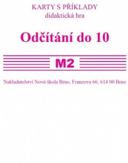 Sada kartiček M2 - odčítání do 10 - Mgr. Zdena Rosecká (1-16) Nakladatelství Nová škola Brno