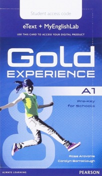 Gold Experience A1 eText Student´s Book & MyEnglishLab