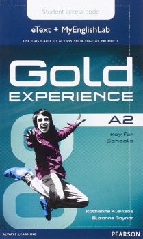 Gold Experience A2 eText Student´s Book & MyEnglishLab