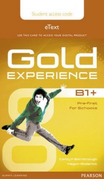 Gold Experience B1+ eText Student´s Book