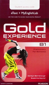 Gold Experience B1 eText Student´s Book & MyEnglishLab