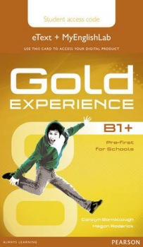 Gold Experience B1+ eText Student´s Book & MyEnglishLab