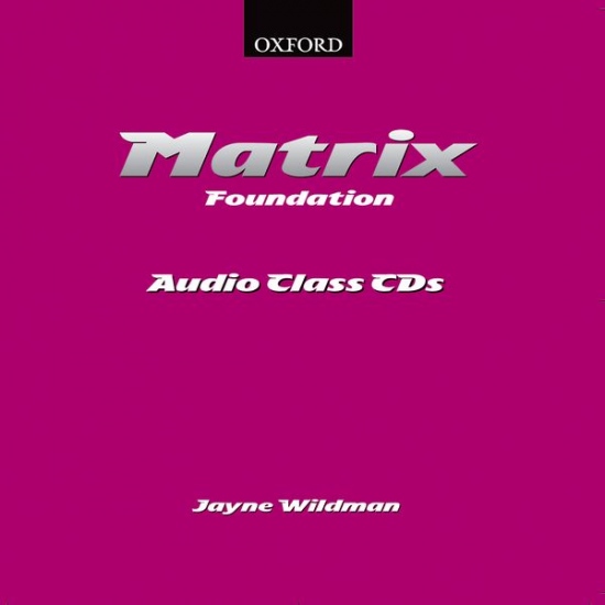 Matrix Foundation class CD (2) Oxford University Press