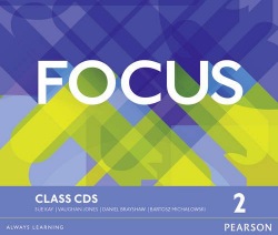 Focus 2 Class CDs Pearson