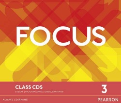 Focus 3 Class CDs Pearson