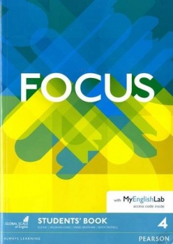 Focus 4 Students Book a My English Lab Pack Pearson