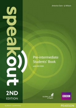 Speakout 2nd Edition Pre- Intermediate Student´s Book with Active Book with DVD