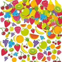 Pěnové samolepky ovoce (120ks) (EV3092) Baker Ross