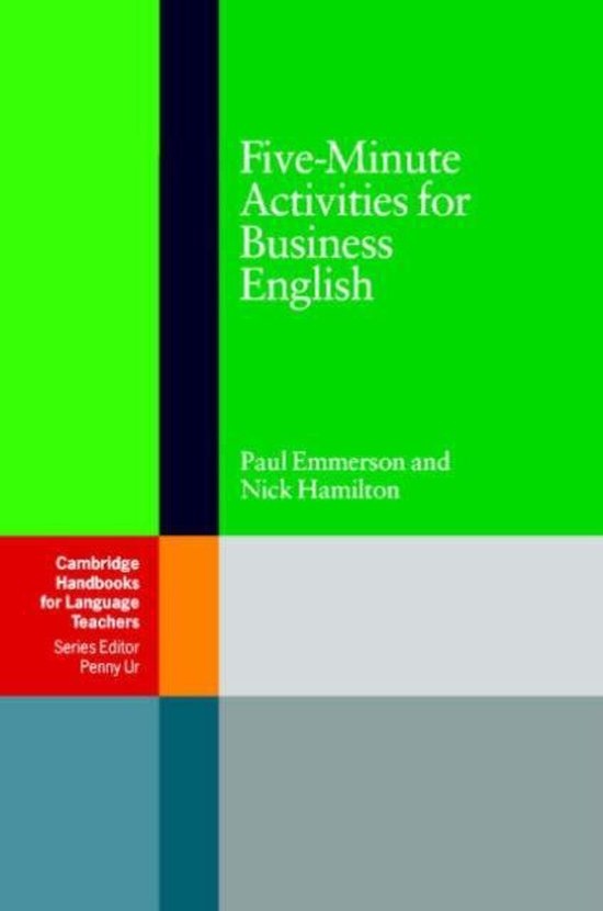 Five-Minute Activities for Business English PB Cambridge University Press