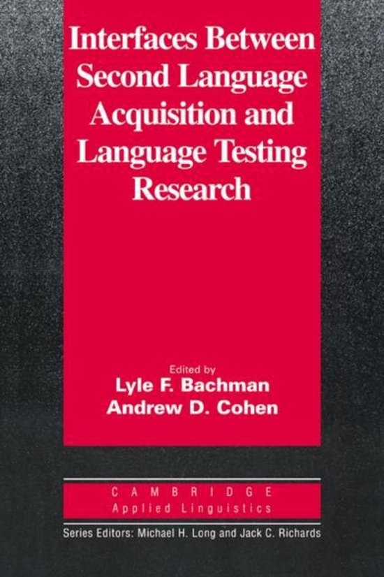 Interfaces Between Second Language Acquisition ... PB Cambridge University Press