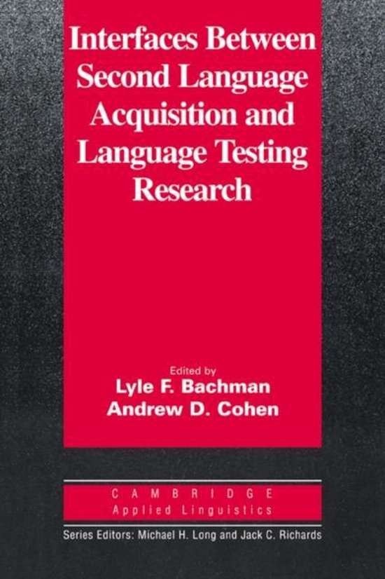 Interfaces Between Second Language Acquisition ... PB