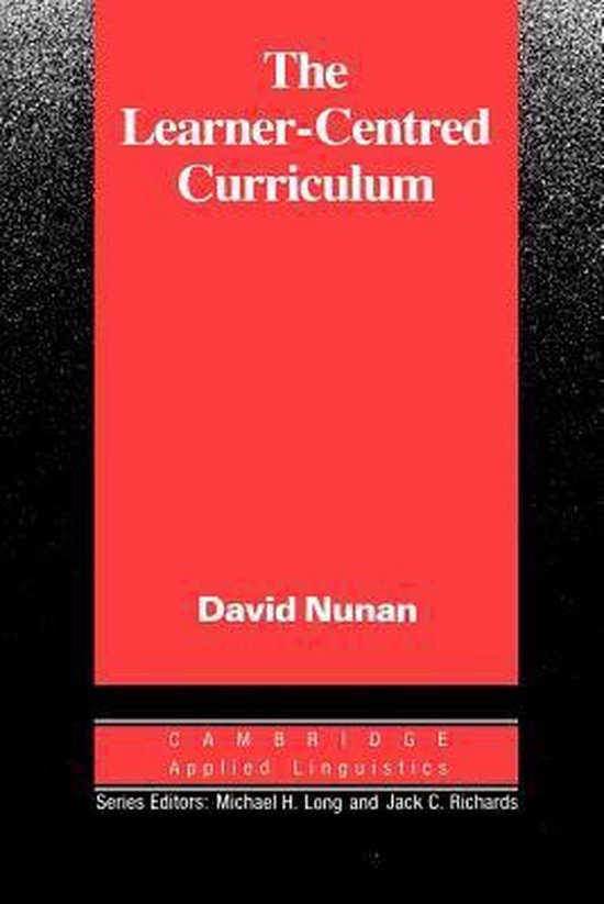 Learner-Centred Curriculum. The PB Cambridge University Press