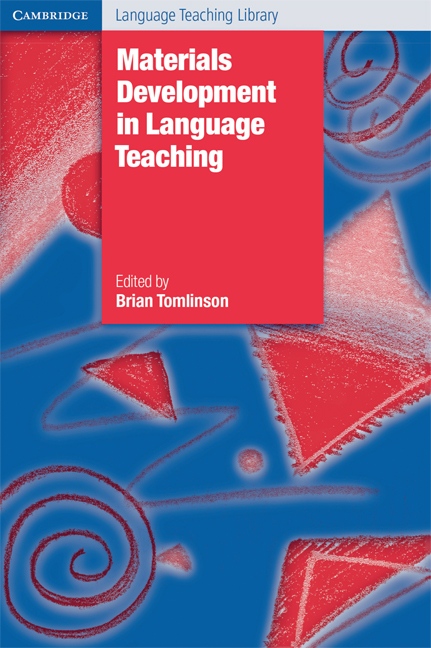Materials Development in Language Teaching Cambridge University Press